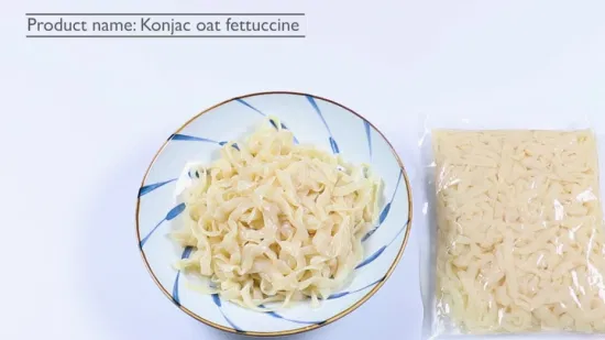 Fabricación de fideos instantáneos de pasta de avena Konjac de venta directa